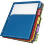 Cardinal Expanding Pocket Poly Divider - 5 x Divider(s) - 5 Tab(s)/Set - 9.8" Divider Width x 11.50" Divider Length - Letter - 8.50" Width x 11" Length