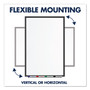 Quartet Classic Series Total Erase Dry Erase Boards, 60" x 36", White Surface, Black Aluminum Frame