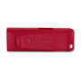Verbatim Store 'n' Go USB Flash Drive, 128 GB, Red Product Image 