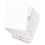 Avery Preprinted Legal Exhibit Side Tab Index Dividers, Avery Style, 26-Tab, B, 11 x 8.5, White, 25/Pack, (1402) View Product Image