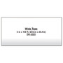 Brother Continuous Paper Label Tape, 2" x 100 ft, Black/White