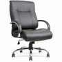 Lorell Deluxe Big & Tall Chair - Black Seat Color - Bonded Leather Seat Material - Black Back Color - Bonded Leather Back Material - 5-star Base