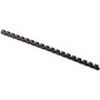 Fellowes Plastic Comb Bindings, 5/16" Diameter, 40 Sheet Capacity, Black, 25/Pack