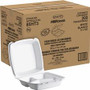Dart 8-1/2" Triple-Compartment Foam Containers - Foam Body