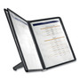 Durable SHERPA SoHo Document Holder, 10 Panels, 13.5 x 3 x 10.38, Black Borders (DBL555001) View Product Image