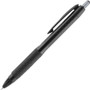 uniball 307 Gel Pen, Retractable, Medium 0.7 mm, Black Ink, Black Barrel, Dozen (UBC1927258) View Product Image