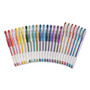 uniball Gel Pen, Stick, Assorted Sizes, Assorted Ink and Barrel Colors, 24/Pack (UBC2004056) View Product Image