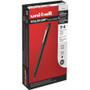 uniball Grip Roller Ball Pen, Stick, Micro 0.5 mm, Black Ink, Black Barrel, Dozen (UBC60704) View Product Image