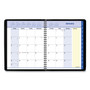 AT-A-GLANCE QuickNotes Monthly Planner, 8.75 x 7, Black Cover, 12-Month (Jan to Dec): 2026