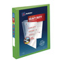 Avery Heavy-Duty View Binder with DuraHinge and One Touch EZD Rings, 3 Rings, 1" Capacity, 11 x 8.5, Chartreuse