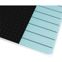 FloorTex Board, Glass, Viztex, 23"Wx17"Lx1/5"H, Black/Cyan (FLRFCVGM1723TP) View Product Image