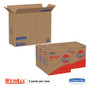 WypAll X80 Cloths, HYDROKNIT, POP-UP Box, 8.34 x 16.8, Red, 80/Box, 5 Box/Carton