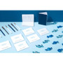 Avery Magnetic Style Name Badge Kit, Horizontal, 4" x 3", White, 48/Pack