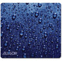 Allsop NatureSmart Image Mousepad - Soft Top Raindrop - 0.10" Height x 8.50" Width - Blue - Natural Rubber, Latex - Anti-skid