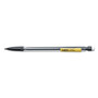 BIC Xtra Smooth Mechanical Pencils with Tube of Lead, 0.7 mm, HB (#2), Black Lead, Clear Barrel, Dozen