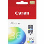 Canon CLI-36 Original Inkjet Ink Cartridge - Cyan, Magenta, Yellow - 1 Each - Inkjet - Cyan, Magenta, Yellow