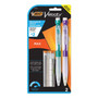 BIC Velocity Max Pencil, 0.7 mm, HB (#2), Black Lead, Assorted Barrel Colors, 2/Pack