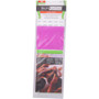 SICURIX Security Wristbands, Sequentially Numbered, 10" x 0.75", Purple, 100/Pack