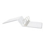 Universal Slant D-Ring View Binder, 3 Rings, 5" Capacity, 11 x 8.5, White