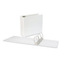 Universal Slant D-Ring View Binder, 3 Rings, 5" Capacity, 11 x 8.5, White