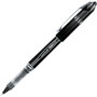uniball VISION ELITE Hybrid Gel Pen, Stick, Extra-Fine 0.5 mm, Black Ink, Black/Clear Barrel