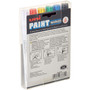 uni-Paint Permanent Marker, Medium Bullet Tip, Assorted Colors, 6/Set