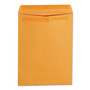 Universal Self-Stick Open End Catalog Envelope, #10 1/2, Square Flap, Self-Adhesive Closure, 9 x 12, Brown Kraft, 250/Box