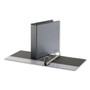 Universal Deluxe Easy-to-Open D-Ring View Binder, 3 Rings, 2" Capacity, 11 x 8.5, Black
