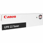 Canon GPR-22 Original Laser Toner Cartridge - Black - 1 Each