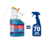 P&G Professional Dilute 2 Go, Spic and Span Disinfecting All-Purpose Spray and Glass Cleaner, Fresh Scent, , 4.5 L Jug, 1/Carton (PGC72001) View Product Image