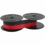 Dataproducts R3027 Thermal Transfer Ribbon Unisys 19-2076-891 - Black, Red - 1 Each - Universal Calculator Spool
