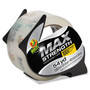 Duck MAX Packaging Tape with Dispenser, 3" Core, 1.88" x 54.6 yds, Crystal Clear