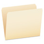 Pendaflex Manila File Folders, Straight Tabs, Letter Size, 0.75" Expansion, Manila, 100/Box