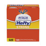 Hefty Strong Tall Kitchen Drawstring Bags, 13 gal, 0.9 mil, 23.75" x 27", White, 90 Bags/Box, 3 Boxes/Carton (RFPE84574CT) View Product Image