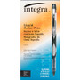 Integra Rollerball Pens, Liquid, 0.5mm, 12/DZ, Black Ink/Barrel (ITA39390) View Product Image