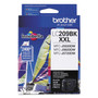 Brother LC209BK Innobella Super High-Yield Ink, 2,400 Page-Yield, Black