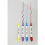 Integra Chalk Ink Markers - Bullet Marker Point - Blue, Purple, Red, Yellow Ink - Chalk-based