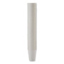 Dixie PerfecTouch Hot/Cold Cups, 12 oz, Paper, White, 50/Bag, 20 Bags/Carton
