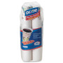 Dixie PerfecTouch Paper Hot Cups, 12 oz, Coffee Haze Design, 160/Pack, 6 Packs/Carton