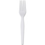 Dixie Plastic Cutlery, Heavyweight Forks, White, 1,000/Carton DXEFH207CT (DXEFH207CT) View Product Image