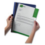 Durable DuraClip Report Cover, Clip Fastener, 8.5 x 11, Clear/Black, 5/Pack