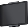 Durable Wall-Mounted Tablet Holder, Silver/Charcoal Gray