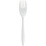 Genuine Joe Medium-weight Forks - White