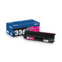 Brother TN336M High-Yield Toner, 3,500 Page-Yield, Magenta (BRTTN336M) View Product Image