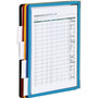 Durable VARIO Wall Reference System, 5 Panels, Letter, Asst. Borders and Panels