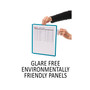 Durable VARIO Wall Reference System, 5 Panels, Letter, Asst. Borders and Panels