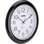 CLOCK;WALL;QUARTZ;13.25";BK