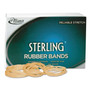 Alliance Sterling Rubber Bands, Size 10, 0.03" Gauge, Crepe, 1 lb Box, 5,000/Box (ALL24105) View Product Image