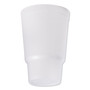Dart Foam Drink Cups, 32 oz, White, 16/Bag, 25 Bags/Carton