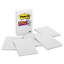 Post-it Notes Super Sticky Grid Notes, Quad Ruled, 4" x 6", White, 50 Sheets/Pad, 6 Pads/Pack (MMM660SSGRID) View Product Image